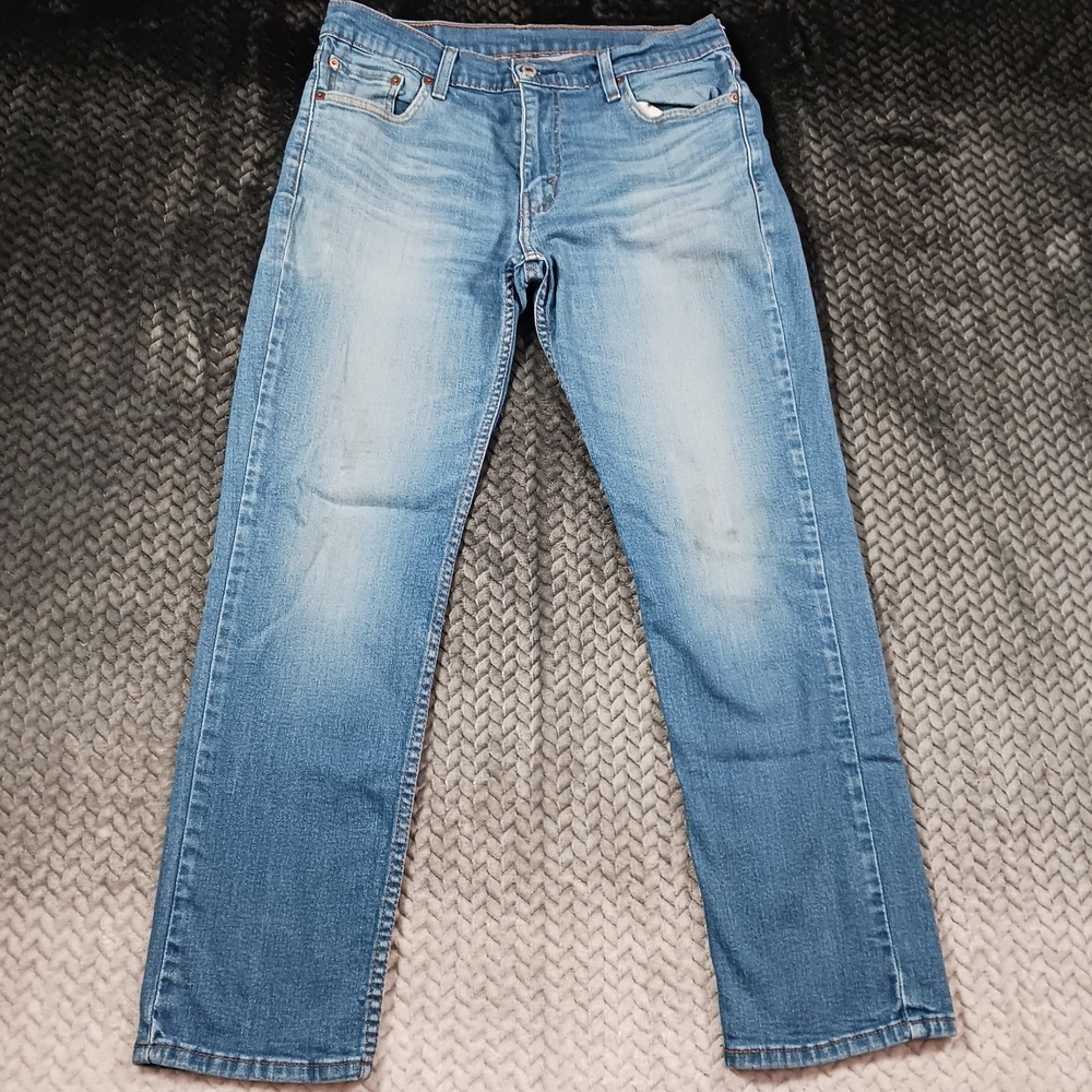 Levi's 511 Jeans Men's 30x29 Blue Cotton Denim Straight Faded Workwear Stretch